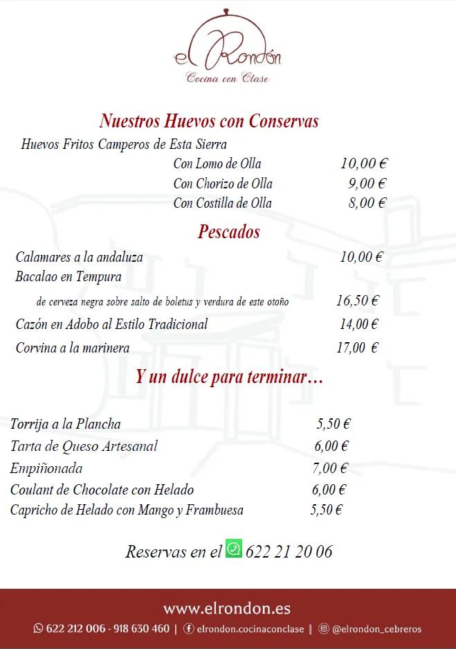 Menu_Hotel-Escuela El Rondón_Cebreros_immagine_2