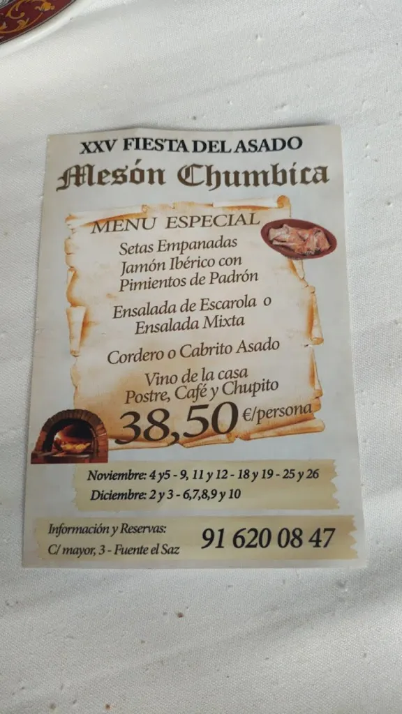 Menu_Restaurante Asador Chumbica_Fuente el Saúz_image_1