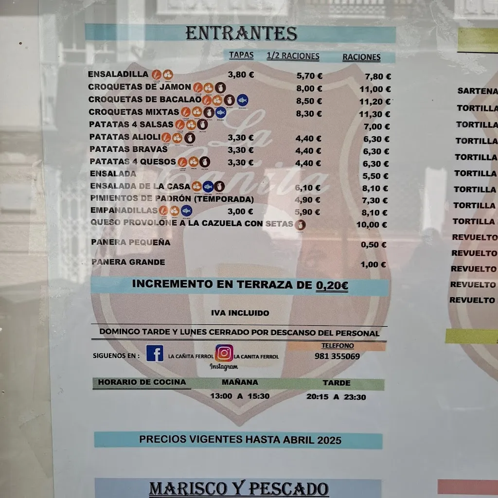 Menu_Mesón La Cañita_Ferrol_image_3