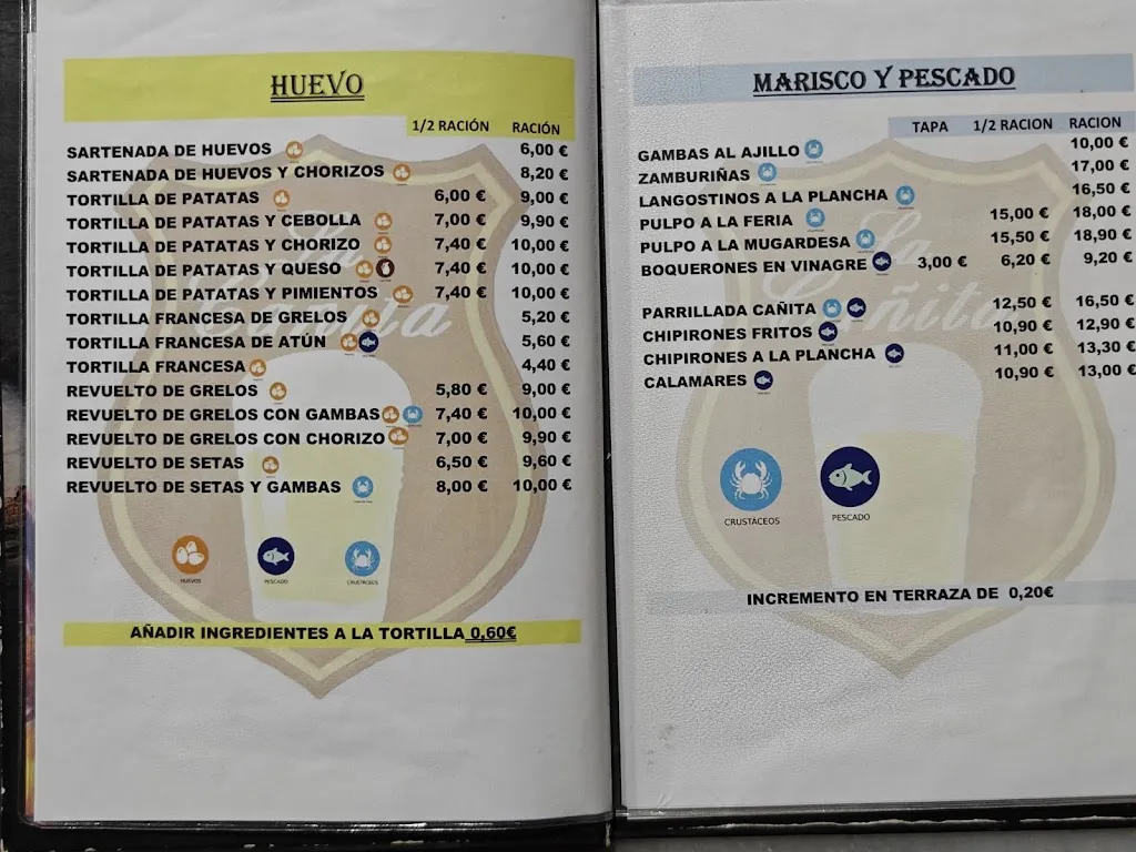 Menu_Mesón La Cañita_Ferrol_image_4