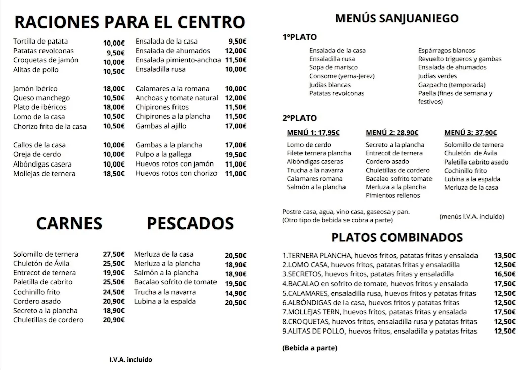 Menu_Restaurante Sanjuaniego_Gallegos de Sobrinos_image_1