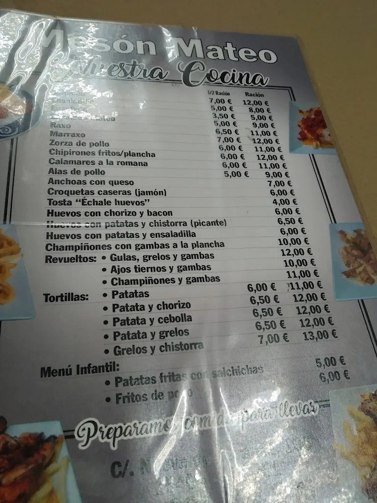 Menü_Mesón de Mateo_Ferrol_Bild_2