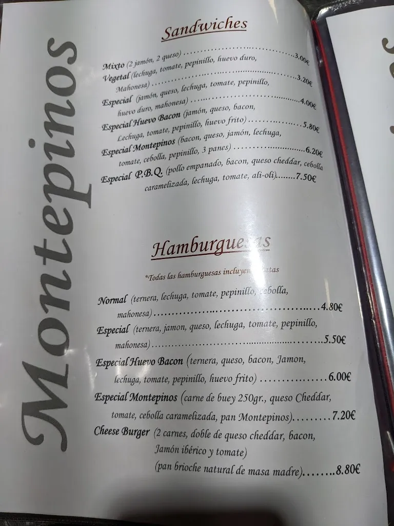 Menu_Restaurante Monte Pinos_Herradón de Pinares_immagine_1