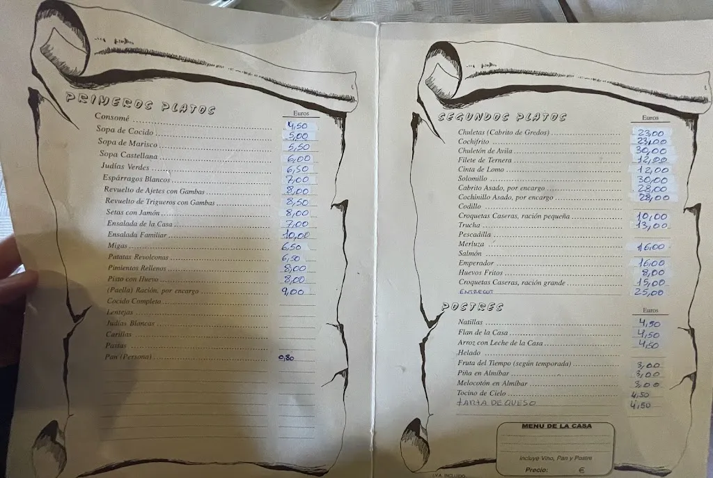 Menu_Restaurante el Tropezón_Guisando_image_3