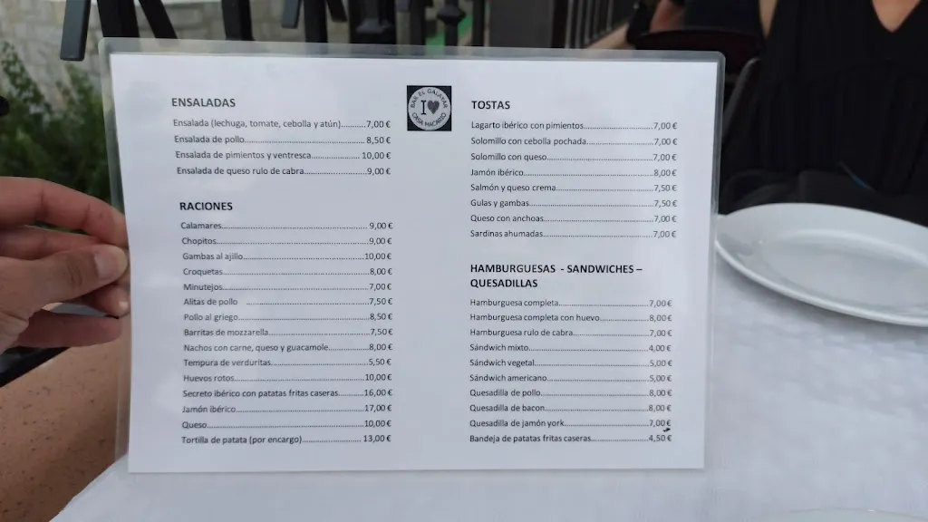 Menu_El Galayar - Casa Macario_Guisando_image_1
