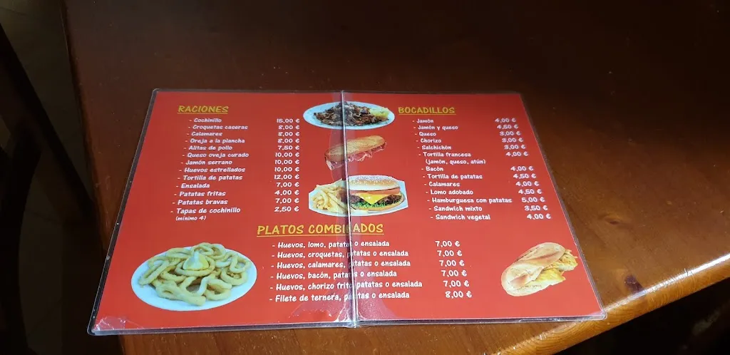 Menu_Bar El Puente_Guisando_image_2