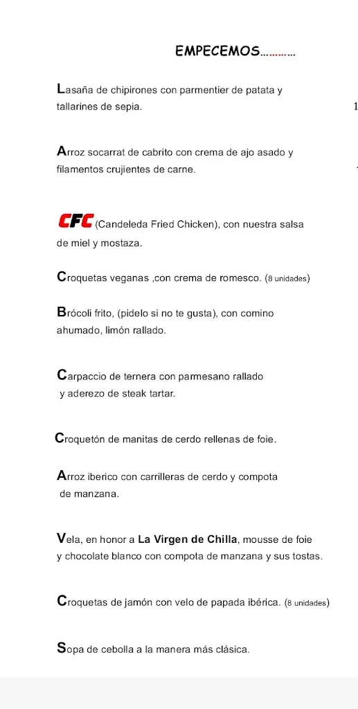 Menu_Restaurante El Refugio de Chilla_Candeleda_image_1