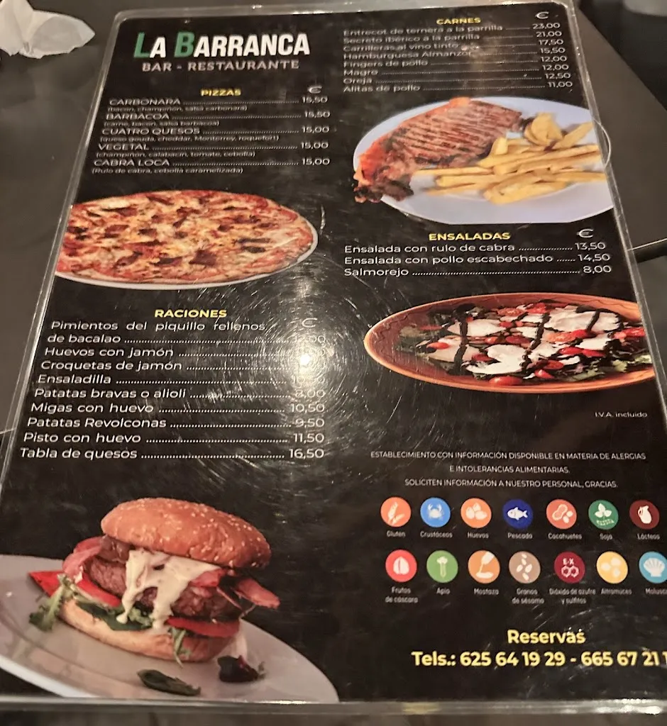 Menu_Restaurante -Terraza La Barranca_Candeleda_image_2