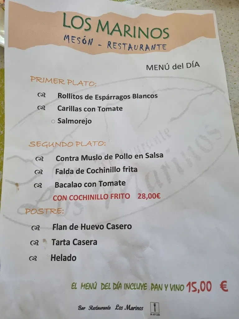 Menu_Restaurante Los Marinos_Candeleda_image_2