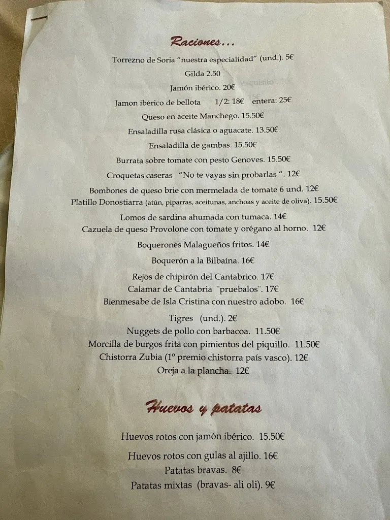 Menu_Cervecería El Mirador de Candeleda_Candeleda_image_1