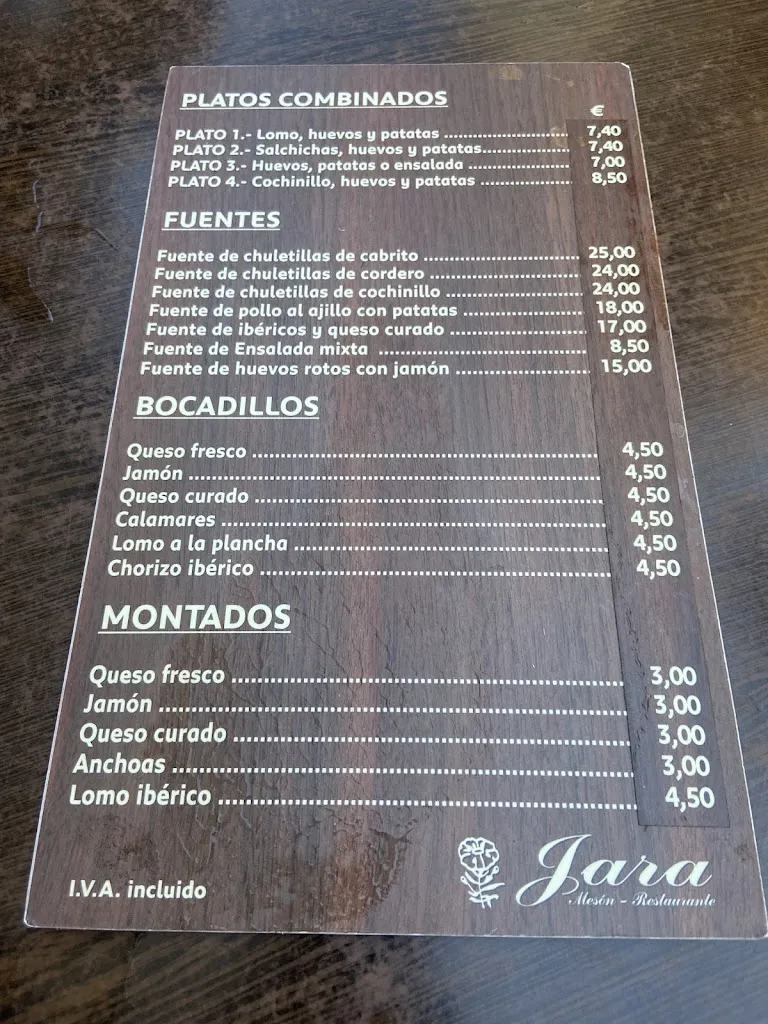 Menu_Restaurante Mesón Jara Candeleda_Candeleda_image_3