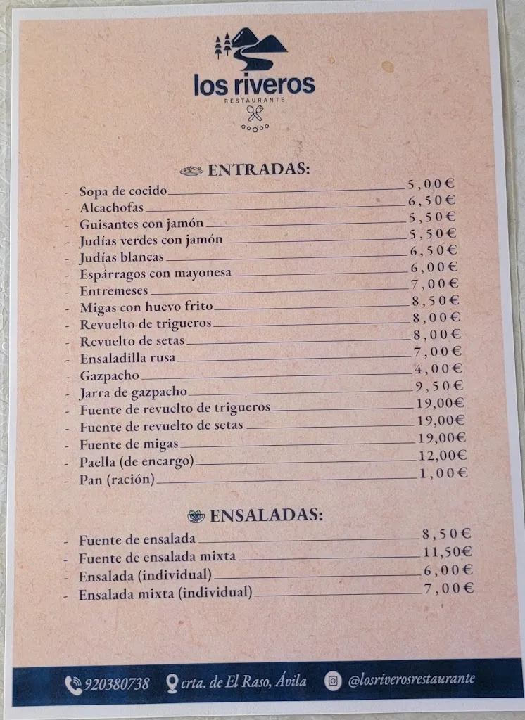 Menu_Los Riveros_Candeleda_image_4