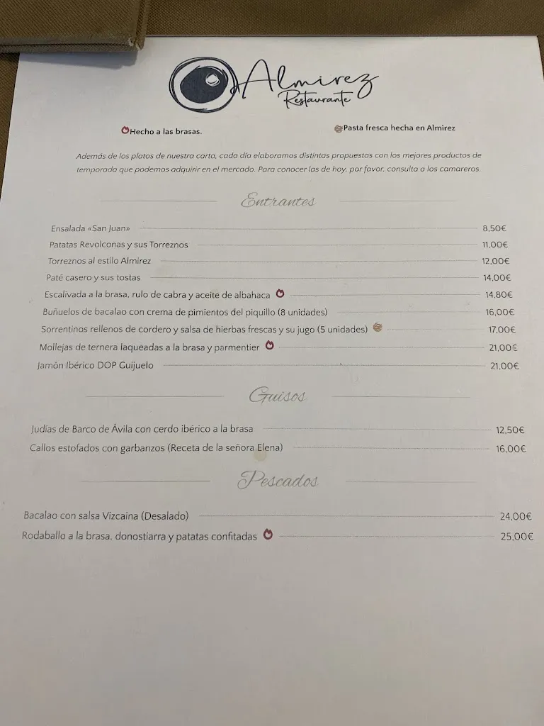 Menu_Restaurante Almirez de Francisco Álvarez_Losar del Barco El_image_3