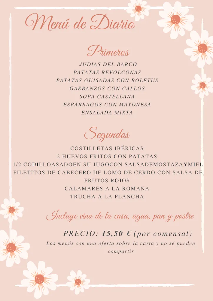 Menu_El Fogón Del Barco_Llanos de Tormes Los_image_2