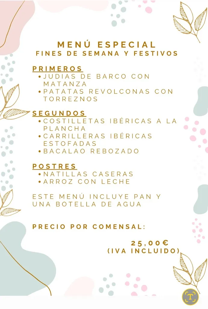 Menu_El Fogón Del Barco_Llanos de Tormes Los_image_3