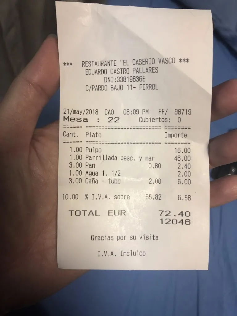 Joseph Fong_El Caserío Vasco_Ferrol_recensione