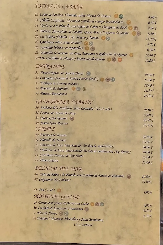 Menu_La Cabaña_Malpartida de Corneja_image_2