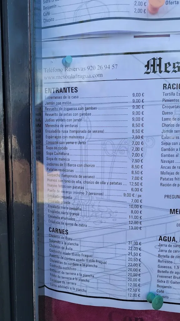Menu_Restaurante La fragua_Martiherrero_image_1