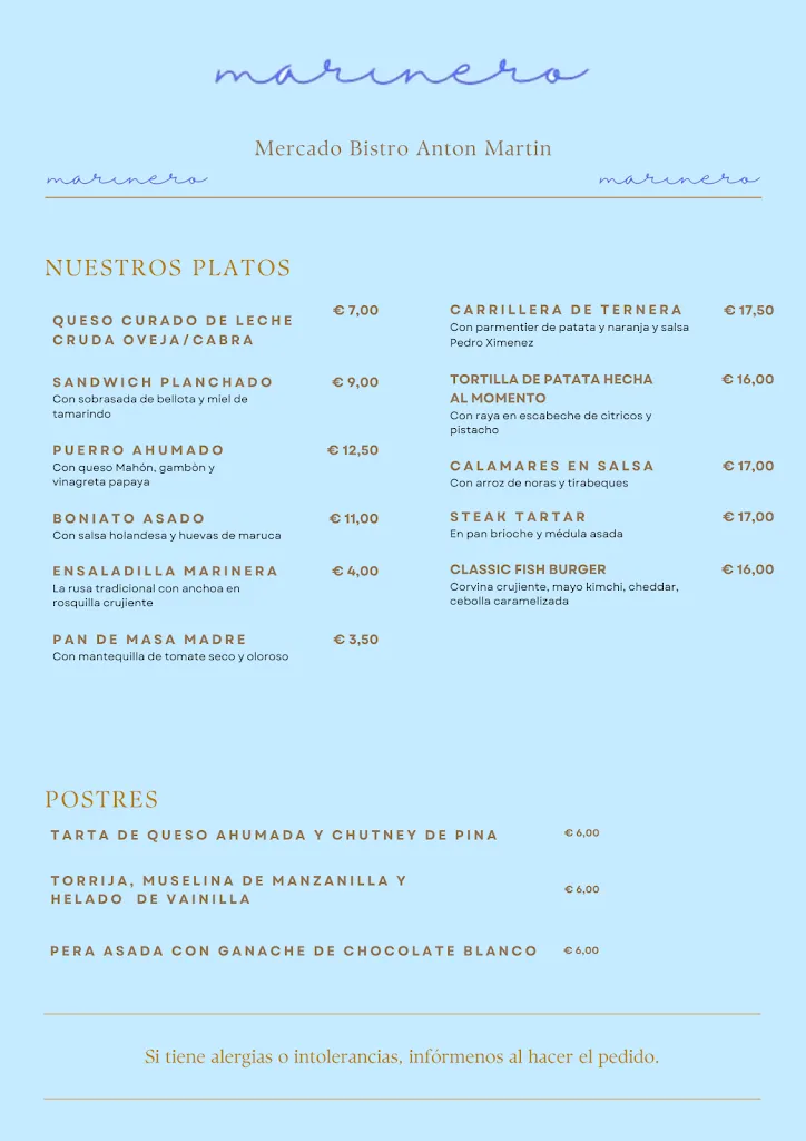 Menu_Marinero Bistro_Marlín_image_2