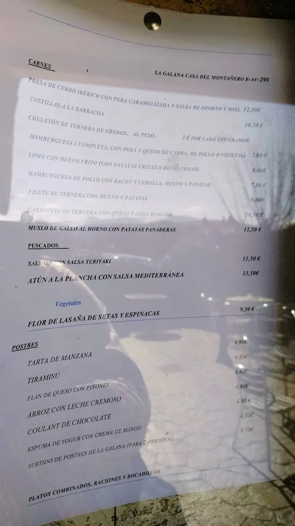 Menu_Restaurante La Galana_Hoyos del Collado_image_2