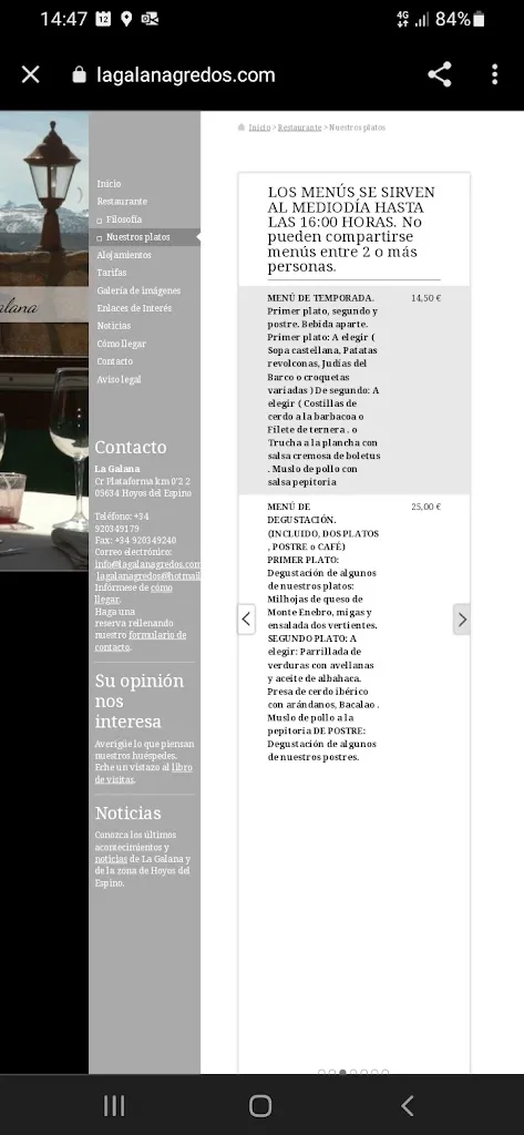 Menu_Restaurante La Galana_Hoyos del Collado_image_3