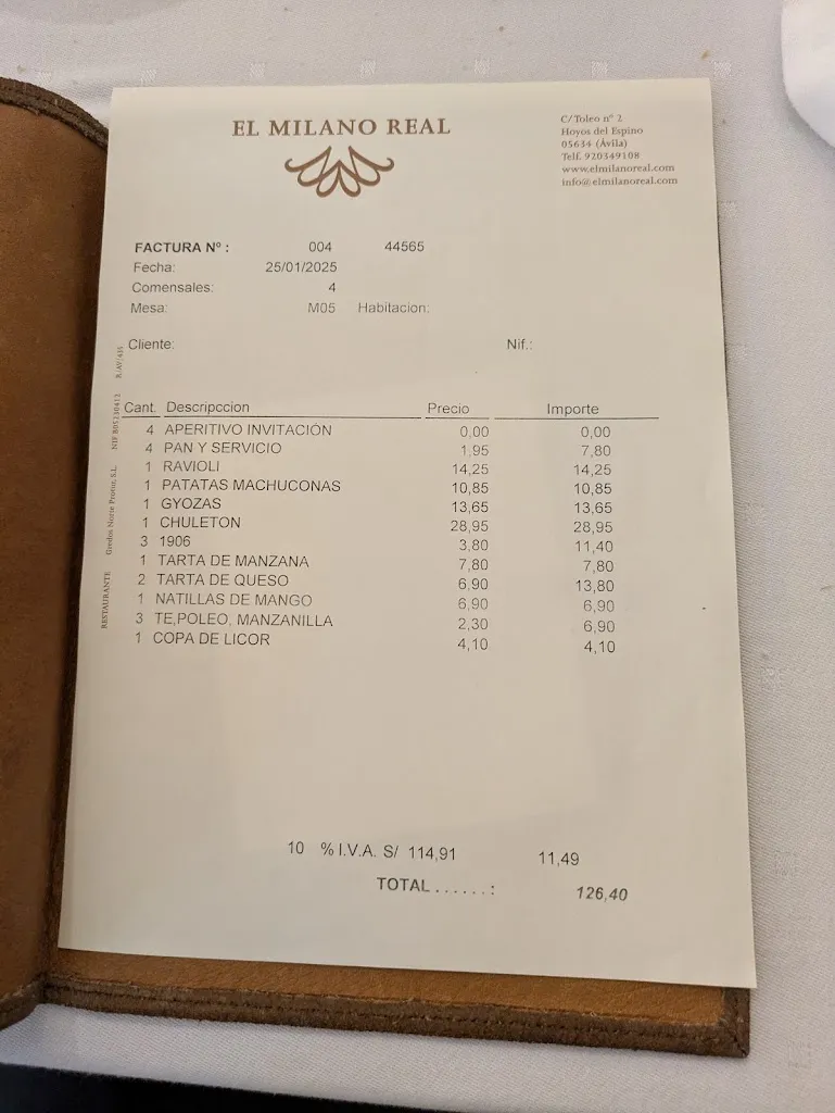 Salvador Villalgordo_Restaurante El Milano Real_Hoyos del Collado_recensione