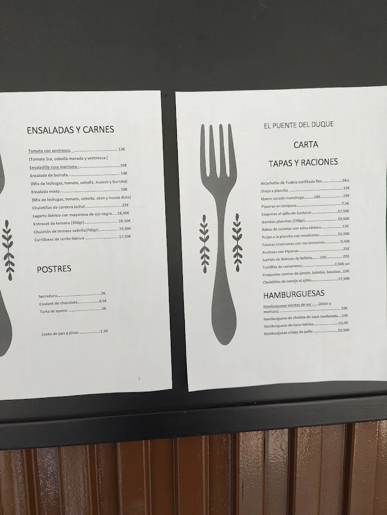 Menu_Bar Restaurante 