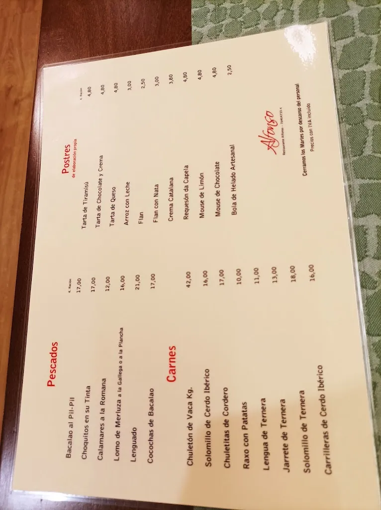 Menu_Restaurante Alfonso_Ferrol_image_1