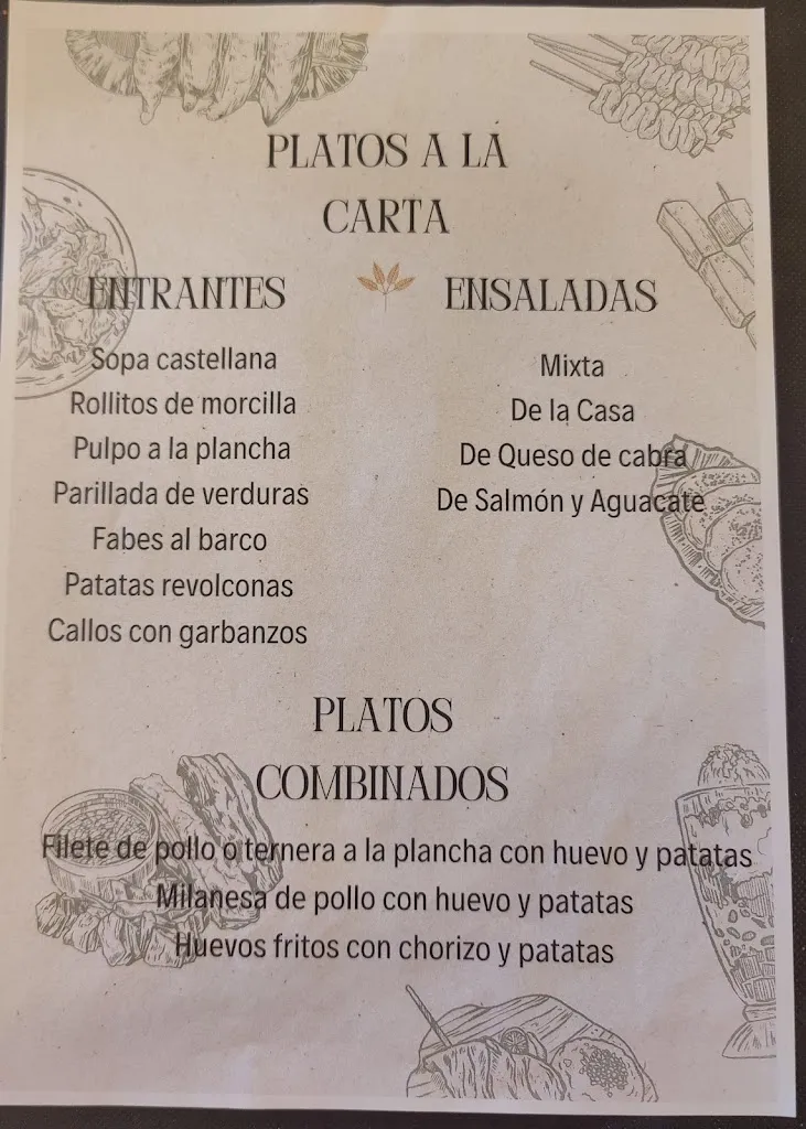 Menu_Bar Restaurante Florentino_Narrillos del Rebollar_image_3