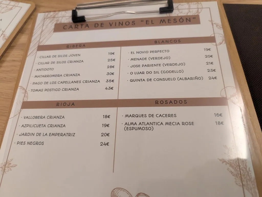 Menu_EL MESÓN - GASTROBAR_Muñotello_image_4