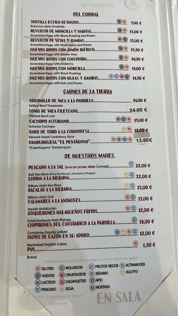 Menu_El Pentágono_Muñana_image_2