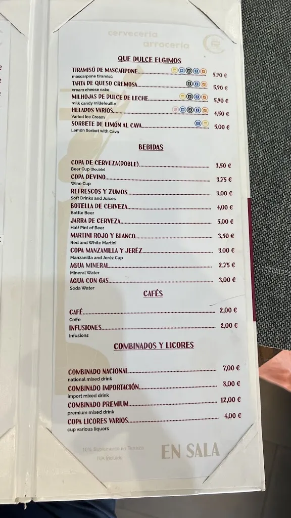 Menu_El Pentágono_Muñana_image_4