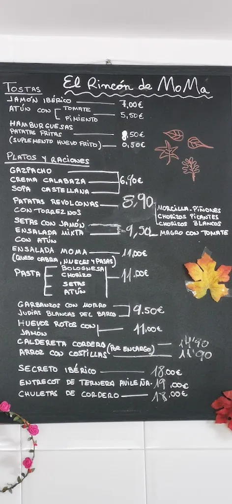 Menu_El Rincón de MoMa_Narrillos del Álamo_image_1