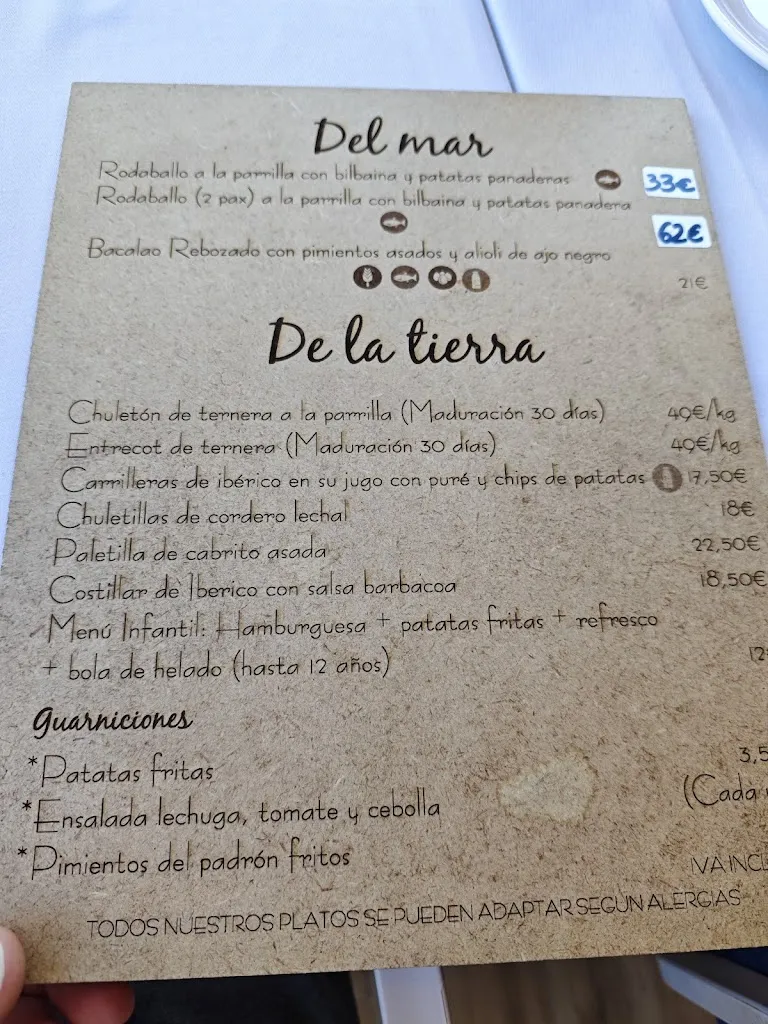 Menu_Restaurante/bar La Escuela_Narros del Puerto_image_2