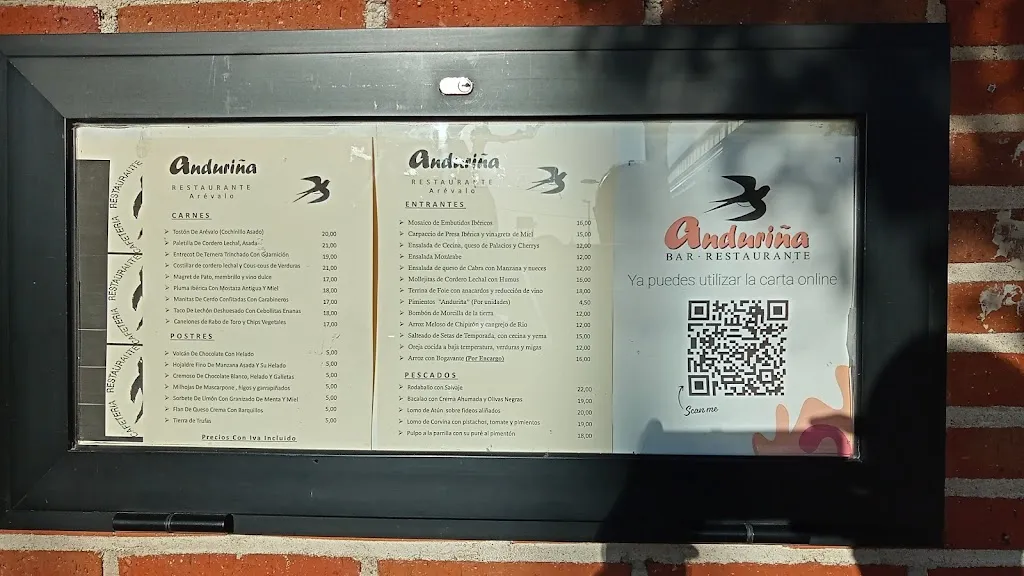 Menu_Restaurante Anduriña_Nava de Arévalo_immagine_3
