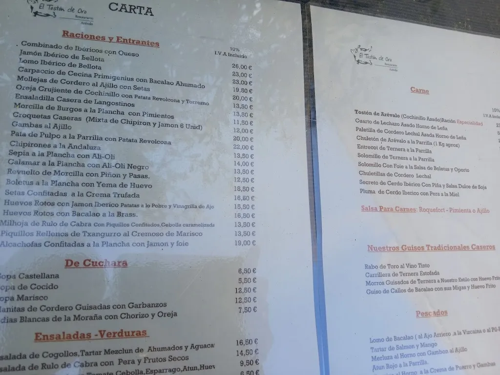 Menu_Restaurante El Tostón de Oro_Nava de Arévalo_image_3
