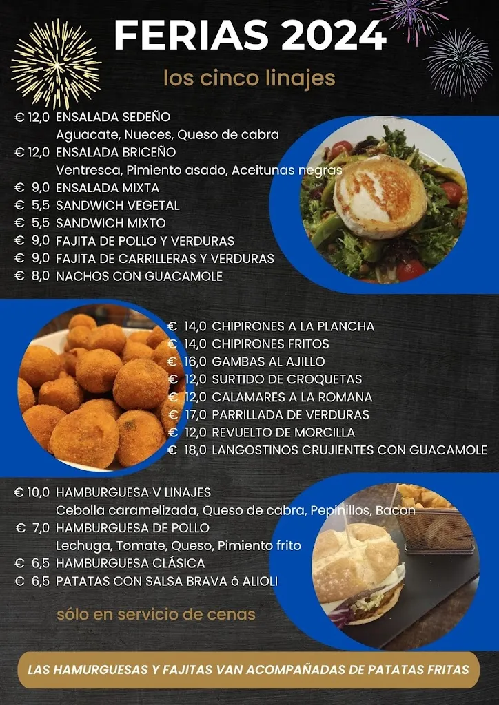 Menu_Restaurante Los Cinco Linajes_Nava de Arévalo_image_1