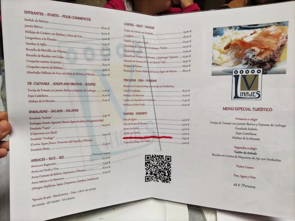 Menu_Restaurante Los Cinco Linajes_Nava de Arévalo_image_4