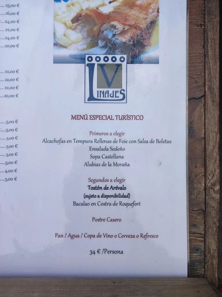 Ricardo Osés_Restaurante Los Cinco Linajes_Nava de Arévalo_review