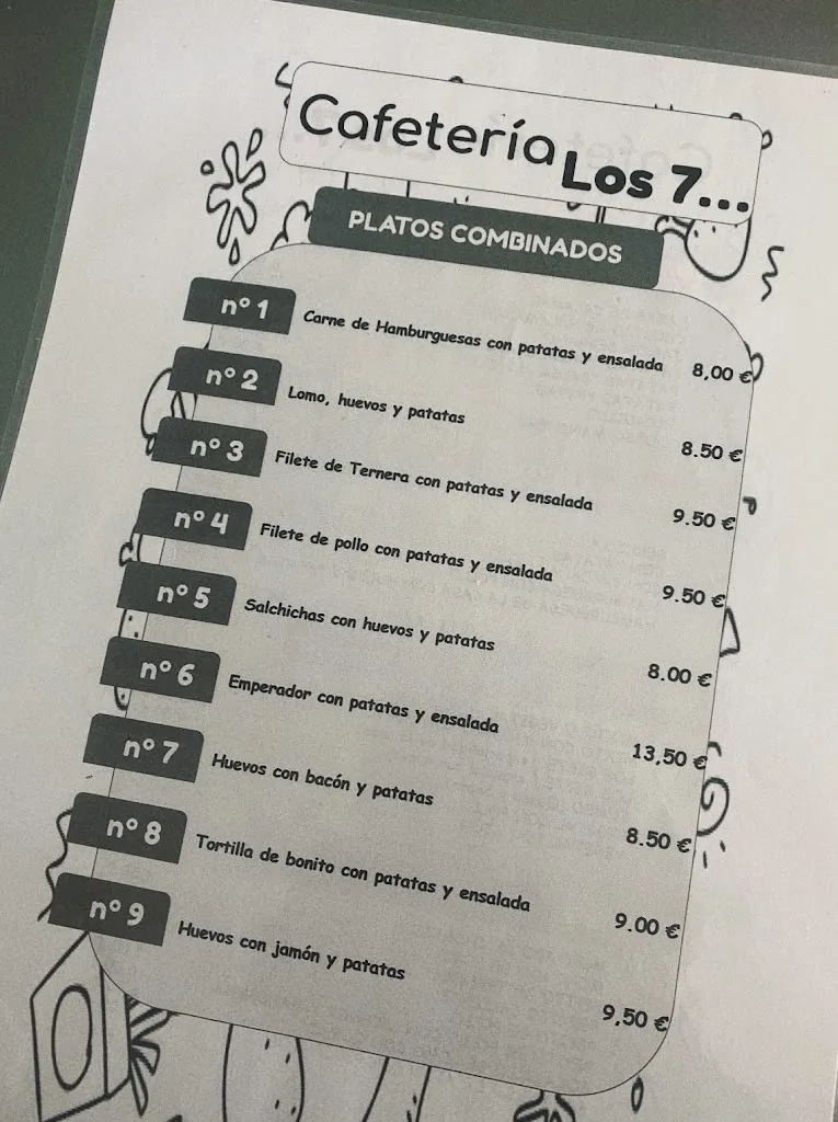 Menu_Bar Restaurante Los Siete_Navalperal de Pinares_immagine_1