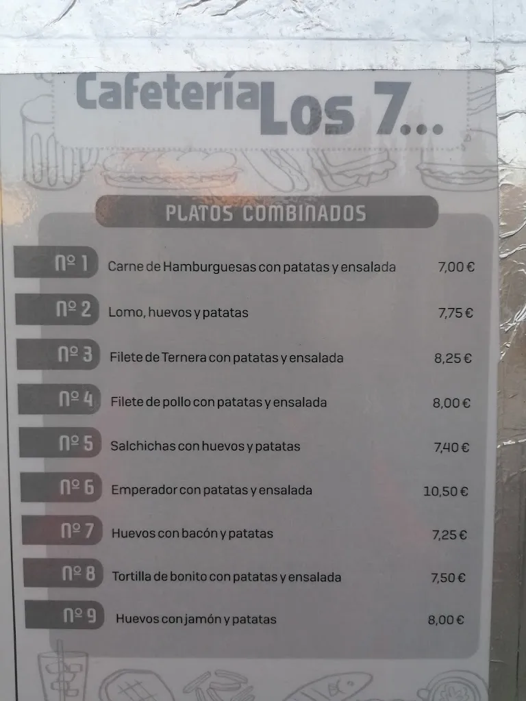 Menu_Bar Restaurante Los Siete_Navalperal de Pinares_immagine_2