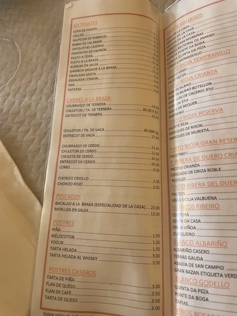 Menu_As brasas do Suso_As Pontes de García Rodríguez_image_1