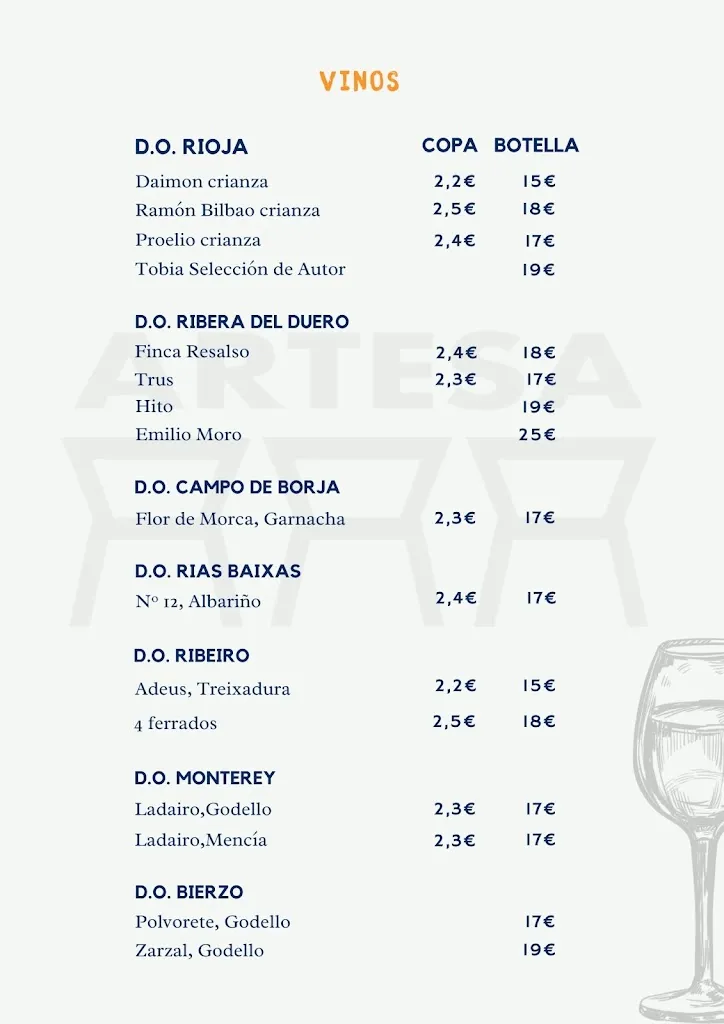 Menu_Artesa Ferrol_Ferrol_image_3