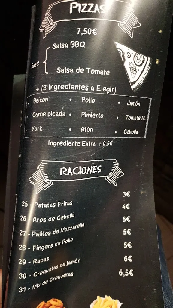 Menu_Pub La Zona_Navarredonda de Gredos_image_1