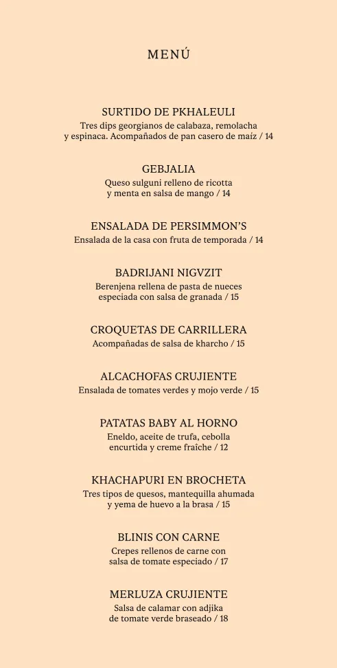 Menu_Persimmons - Georgian restaurant Madrid_Padiernos_image_1