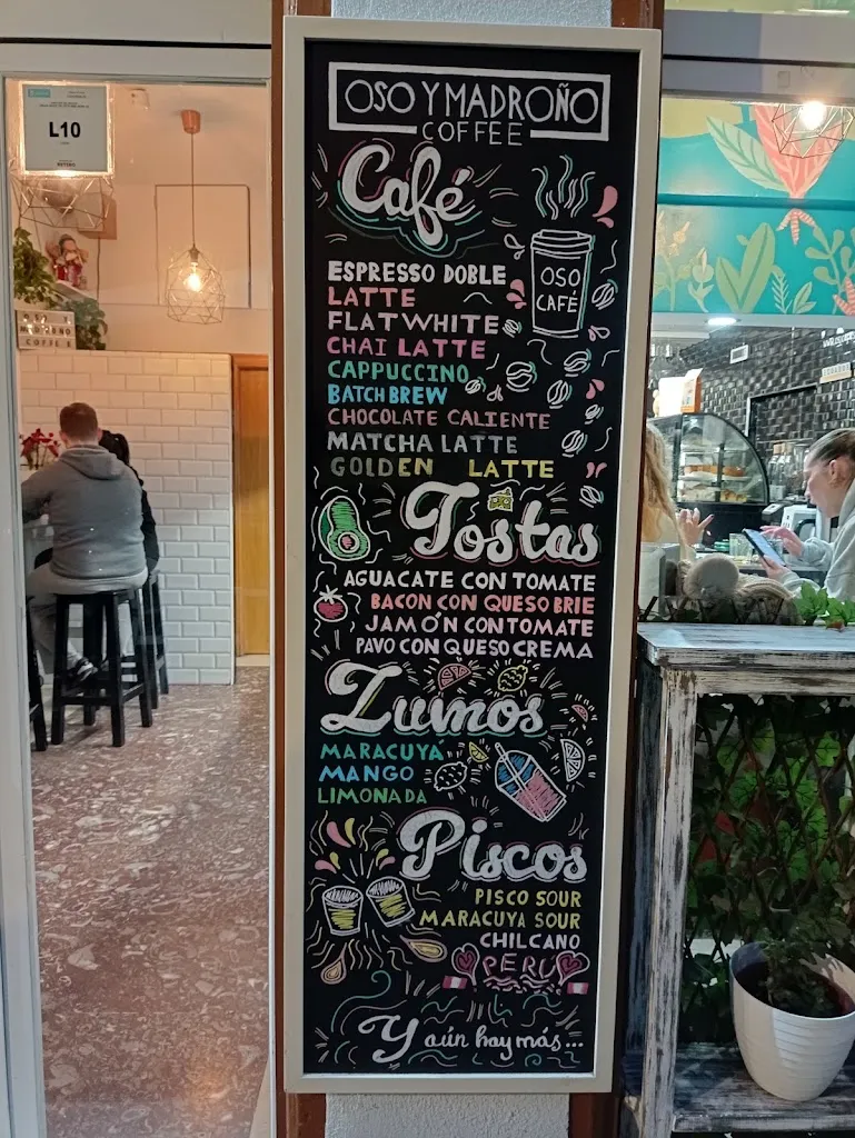 Menu_The Bear and the Madroño_Oso El_image_2