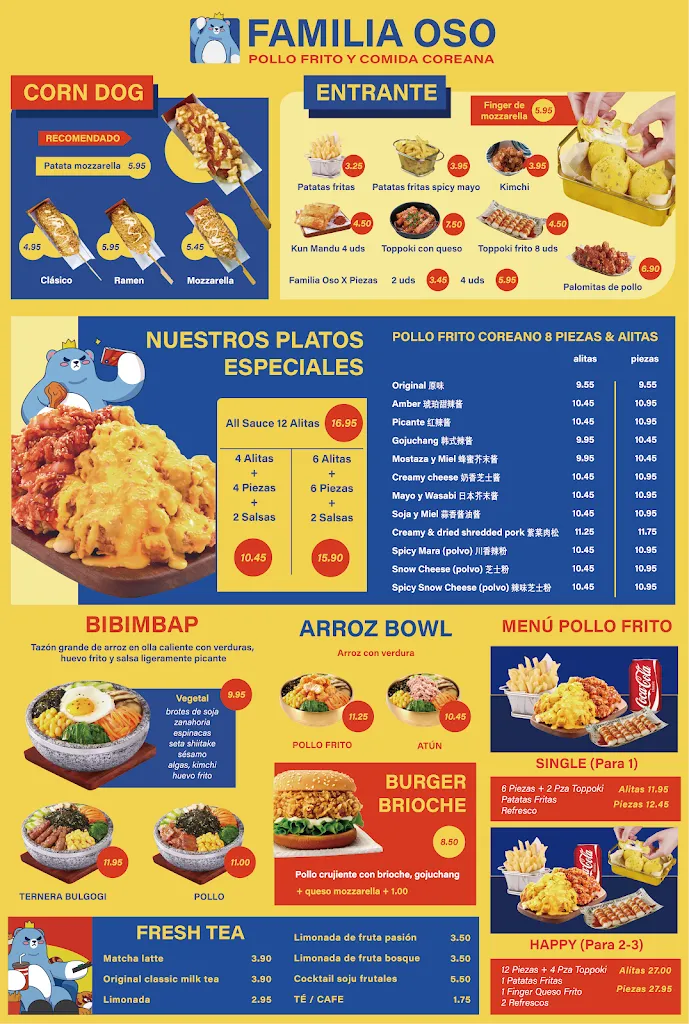 Menu_Restaurante Familia Oso_Oso El_image_1