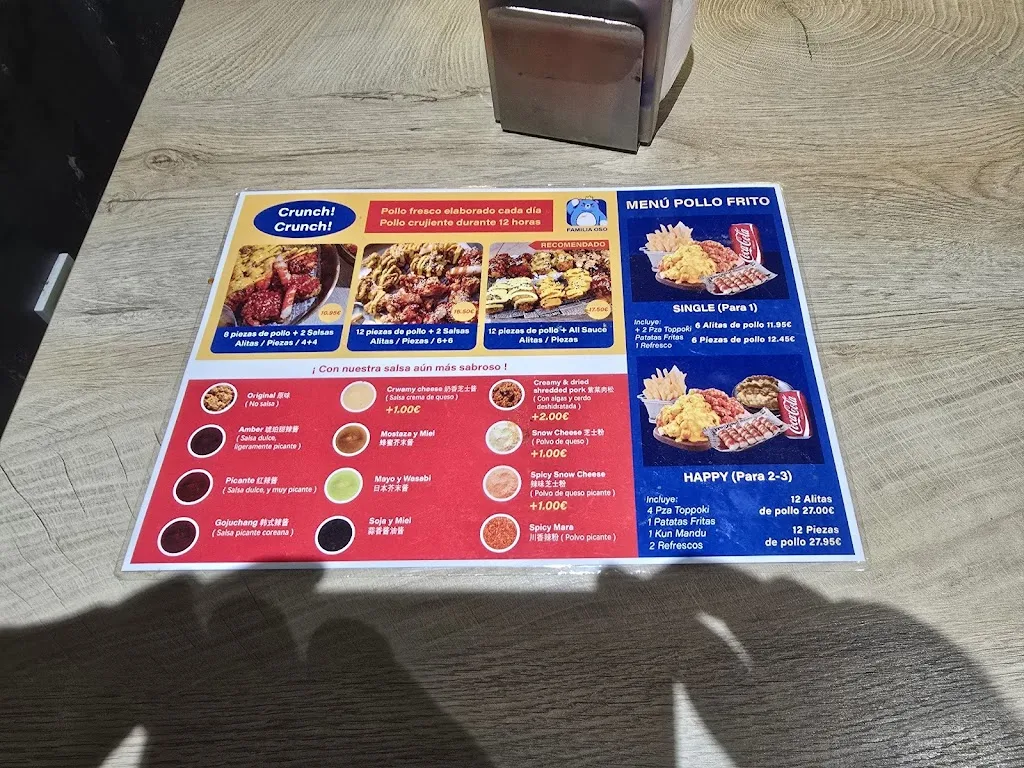 Menu_Restaurante Familia Oso_Oso El_image_2