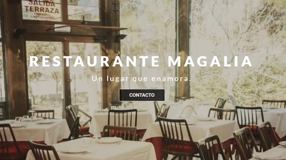 Restaurante Magalia en Las Navas del Marqués restaurant in Navas del Marqués Las