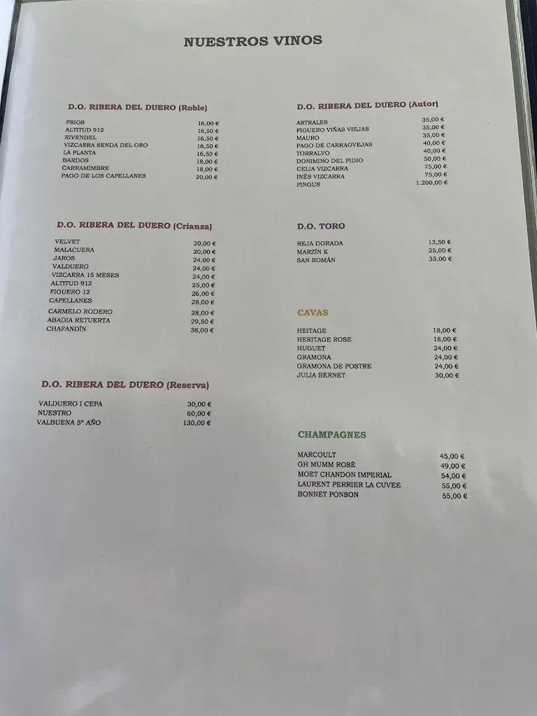 Menu_Meson Restaurante De Manuel_Ferrol_image_2